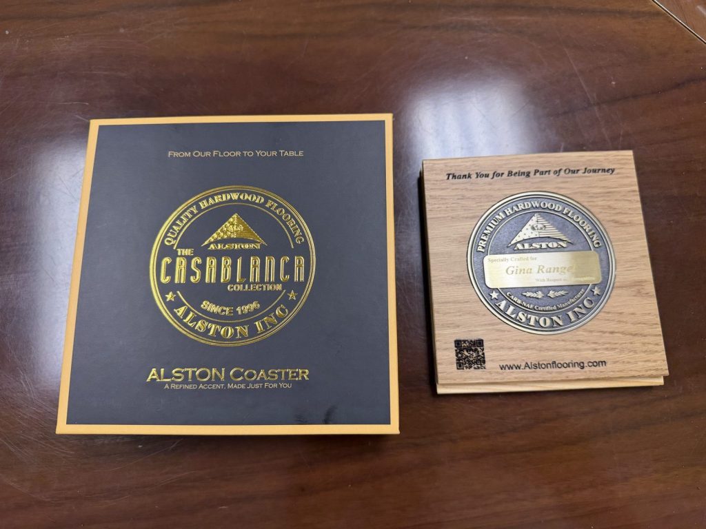 Personalized Wood Coaster