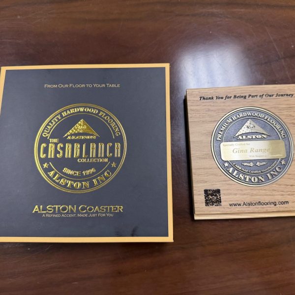 Personalized Wood Coaster